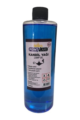 Mavi Kandil Yağı Kokusuz Dumansız Iç Mekan Gaz Lambası Yağı 400Ml