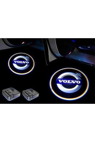 Volvo Araçlar İçin Pilli Yapıştırmalı Kapı Altı Led Log