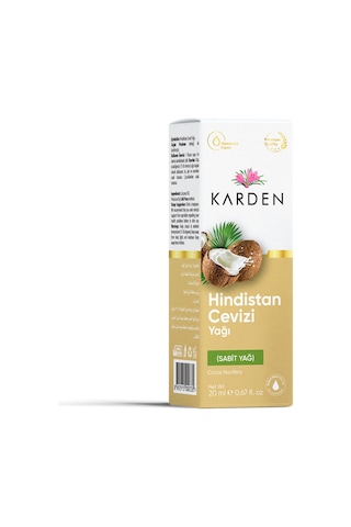 Karden Hindistan Cevizi Yağı 20 ML