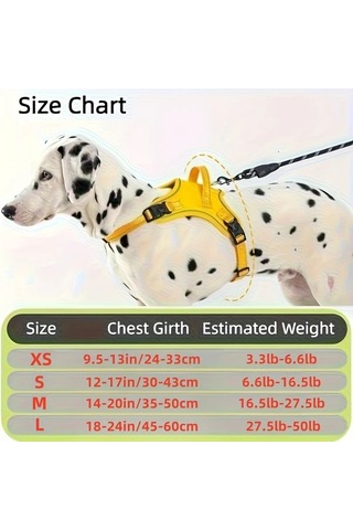 Maxaccess Yumuşak Pedli, Burkulmaya Dayanıklı, Ayarlanabilir Reflektif Köyeği Ysk L Sarı Desen