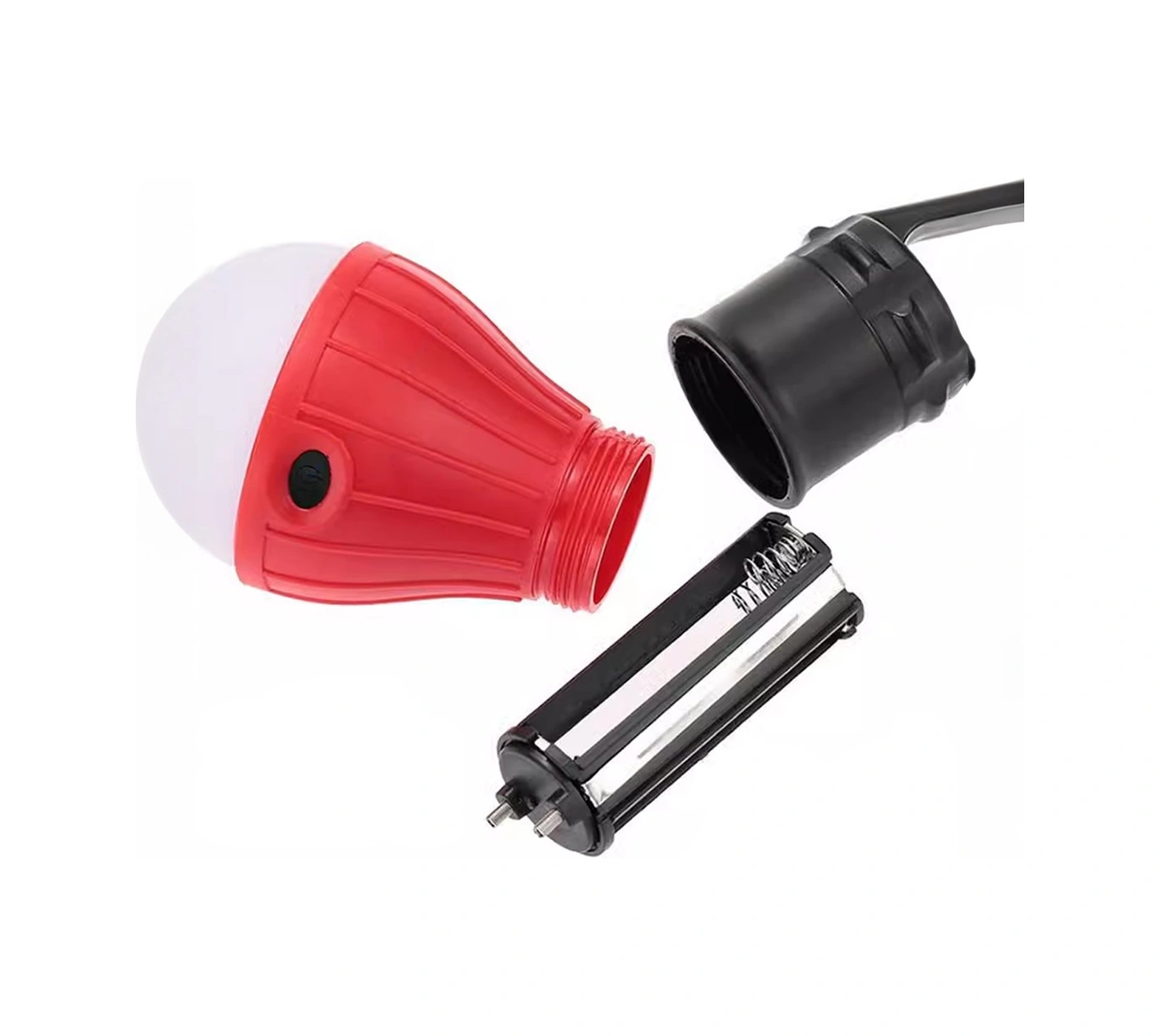 Powermaster Mx-5188 3 Adet Aaa Pilli Led Lamba Kırmızı - Siyah