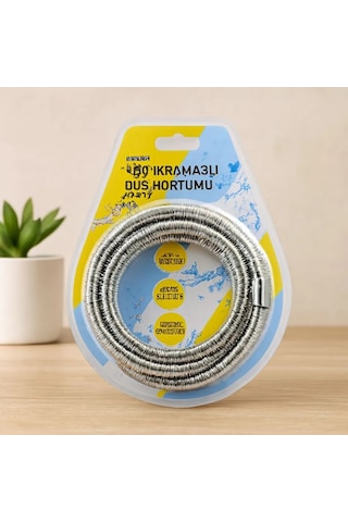 Jenerik 150 Cm Metal Duş Hortumu 360 Döner Çok Renkli