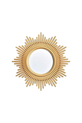 Suntek Magideal İskandinav Duvar Aynası Altın Çerçeve Koridor A