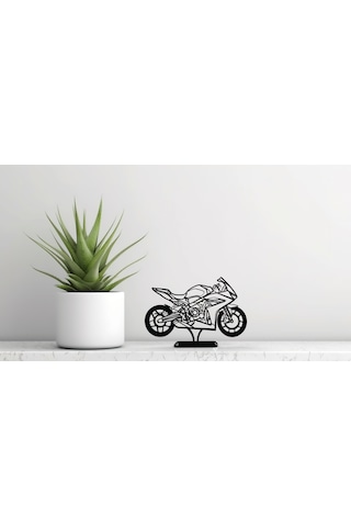 3d Baskı Spor Motosiklet Masa Dekoru 20cm El Yapımı Naked Bike