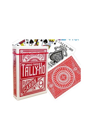 Tally-ho Circle Back Kırmızı Red Oyun Kağıdı İskambil Kartları Destesi