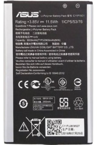 Senalstore Asus Zenfone 2 Laser 5.5 Pil Batarya Ze550kl