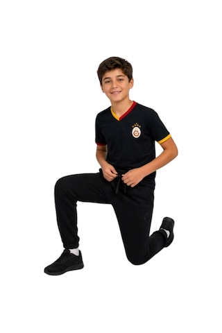 Galatasaray Alt-üst Siyah Eşofman Takımı 03-siyah