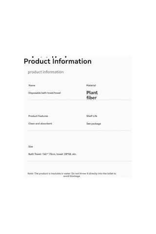 Xiyyadms Seyahat İçin Tek Kullandım Banyo Havlusu Seti - Kalın Pamuklu 140x70 Büyük Havlu + 28x58 Yüz Havlusu, Su Emici, Bağımsız Paket, 3 Kullanıma Dayanır Beyaz