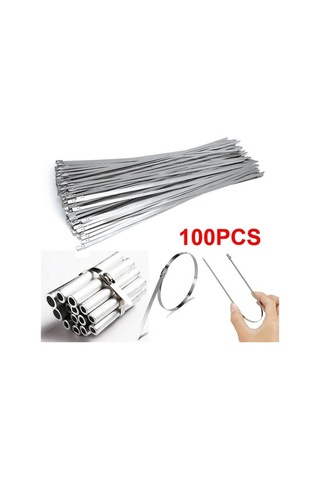 Pazly Suntek Paslanmaz Kablo Çelik Bağları Amaçlı 4.6x250mm 100xmulti Jk