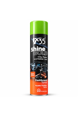 Fx35 Shine Bold Torpido Parlatıcı Sprey 600 Ml Kokusuz Ekstra Parlaklık Ve Uv Koruma 1