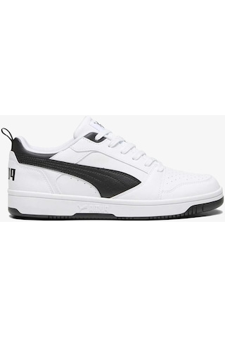Puma Erkek Sneaker Beyaz Siyah 392328-02 Rebound V6 Low 24k680000777 680113 Beyaz - Siyah