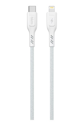 Knit 30W Hızlı Şarj Destekli Type-C To Lightning Şarj Ve Data Aktarım Kablosu 1 Metre Beyaz
