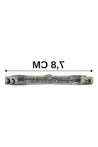 150w Dim Edilebilir Halojen Ampul, 78mm 2 Adet