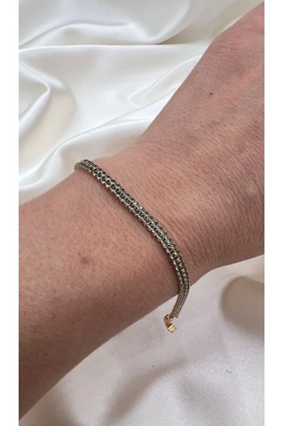 Bb Çelik Su Yolu Bileklik Altın - Gümüş - Rose