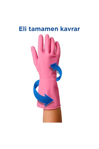 Scotch Brite Temizlik Eldiveni Pembe M