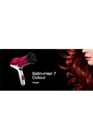 Braun Satin Hair 7 Hd770 Colour Boyalı Saçlara Özel İyonlu Fön Makinesi %50 İndirim Outlet
