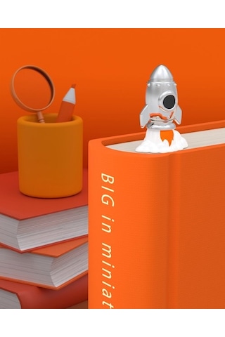 Metalmorphose Roket Kitap Ayracı