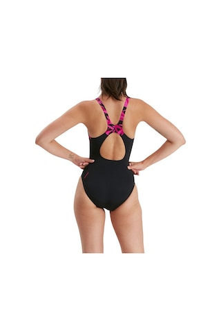 Speedo Hyper Boom Msbk Kadın Yüzücü Mayosu 8 13470g720 Siyah 001