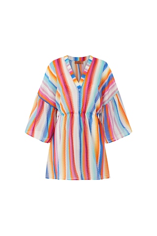 Missoni Yazlık Kaftan - Kırmızı Çok Renkli