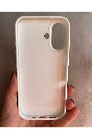 Apple Uyumlu iPhone 16 Plus Logolu İçi Kadife Silikon Lansman Kılıf