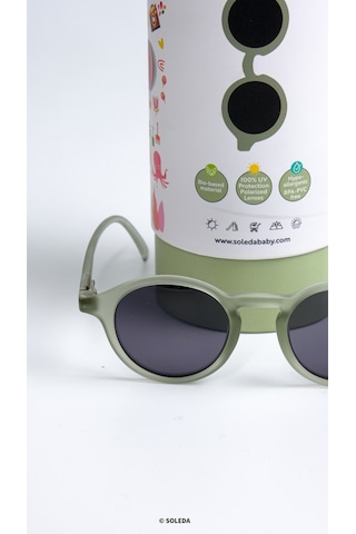 Soleda 3-6 Yaş Çocuk Güneş Gözlüğü - Olive Green