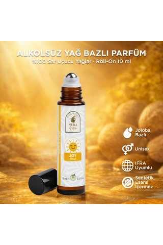Joy Neşe Yağ Bazlı Parfüm Roll-on 10 Ml Çiçek - Meyve