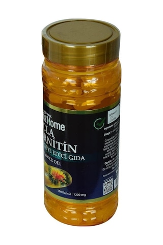 Shiffa Home Cla L-Karnitin Aspir Yağı Yumuşak Kapsülü 1000Mg 100