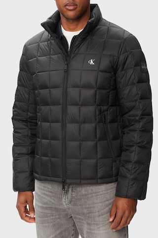 Calvin Klein Kapitoneli Dik Yaka Su İtici Mont Lv04rg506gub1 Erkek Mont Lv04rg506g Ub1 Siyah