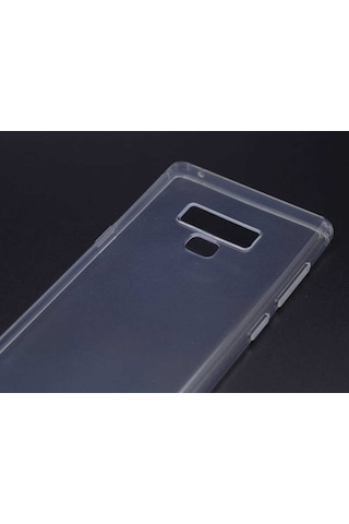 Samsung Galaxy Uyumlu Note 9 Kılıf Zore Imax Silikon Kılıf-Renksiz