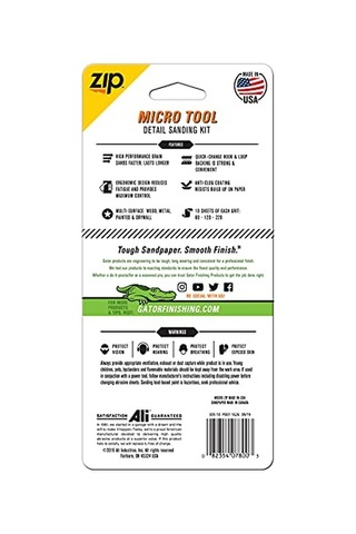 Microzip Zımpara Seti, Farklı Tanecikli