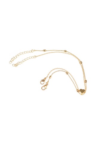 Homyl Vintage Kalp Şeklinde Plaj Tatili Kadınlar Için Altın Altın