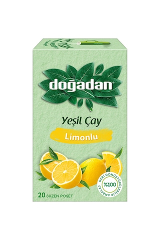Doğadan Yeşil Çay Bardak Poşet 20 Li 4 Lü Karma Paket