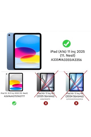 Apple Uyumlu iPad 11.nesil A16 11 İnç / 10.nesil 10.9inç Nano Ekran Koruyucu