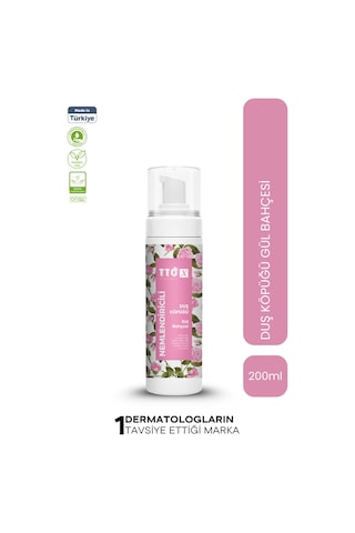 Tto -X Nemlendiricili Duş Köpüğü Gül Bahcesi 200Ml