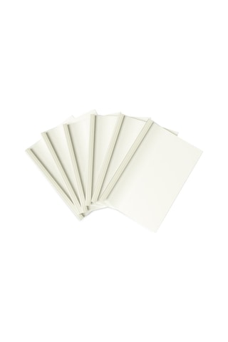 Office Force 4 Mm Beyaz Isısal Cilt Kapakları (Pvc-Karton)