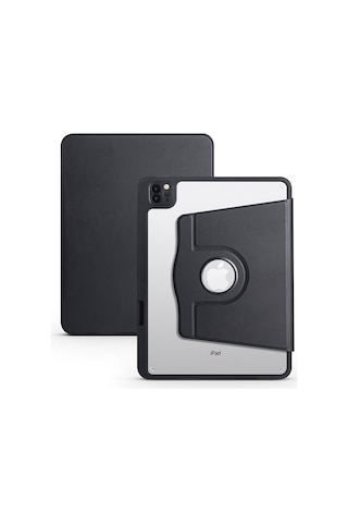Apple Uyumlu iPad 10.9 2022 10.nesil Termik Kalem Bölmeli Dönebilen Kılıf Kılıf