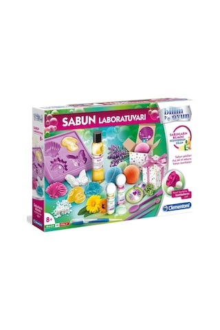 Clementoni Bilim ve Oyun Sabun Laboratuvarı Seti 64433