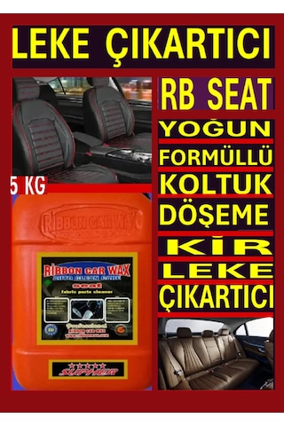 Rb Seat Koltuk-döşeme Kumaş Genel Temizleyici ,- Etkin Leke Çıkartıcı 5 Kg