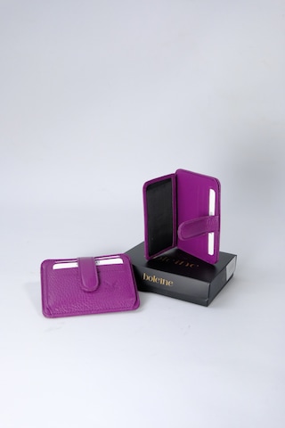 Boleine Unisex Deri Kartlık Ares Bl2003 Mürdüm