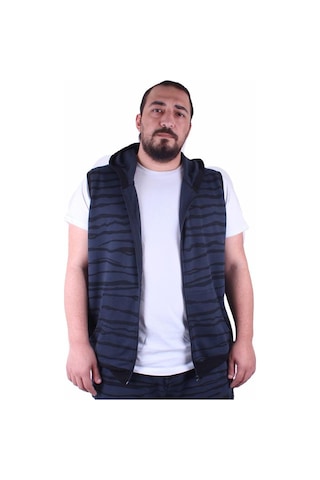 Starbattal Büyük Beden Unisex Yelek 23600 Indıgo 3Xl