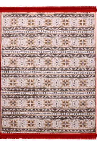 Bigghome Çift Taraflı Kilim, Makinede Yıkanabilir, Modern Desenli, 80 150 Cm, Sa25ba