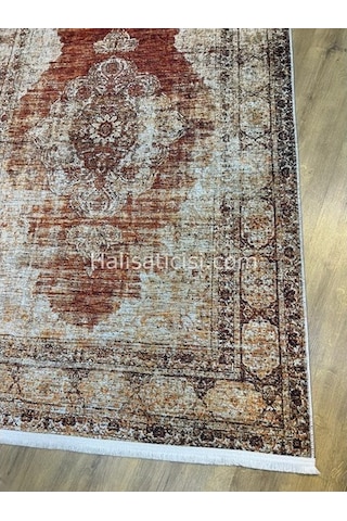 Salerno Çamaşır Makinesinde Yıkanabilir Kilim Halı Hs1005 Çok Renkli