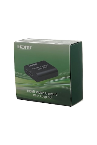 Hdmı 4k Çift Çıkışlı, 1xhdmı Giriş, 1xhdmı + 1x Usb Çıkış, Video/ses Yakalama, Mikrofon, Canlı Yayın, Tak
