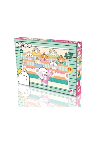 Mol 709 Molang 50 Parça Lisanslı Puzzle