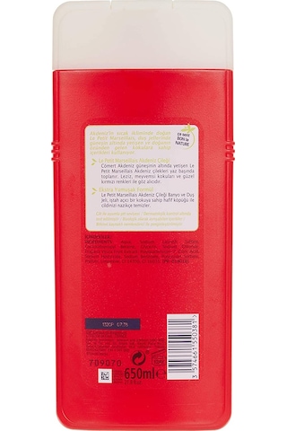 Le Petit Marseillais Akdeniz Çileği Banyo ve Duş Jeli 650 ML