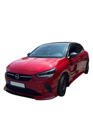 Opel Corsa F 2020-2023 Custom Style Yan Marşpiyel Seti Plastik