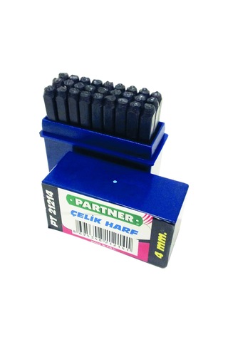 Çelik Harf 27 Parça 10 Mm Rm Pt21220