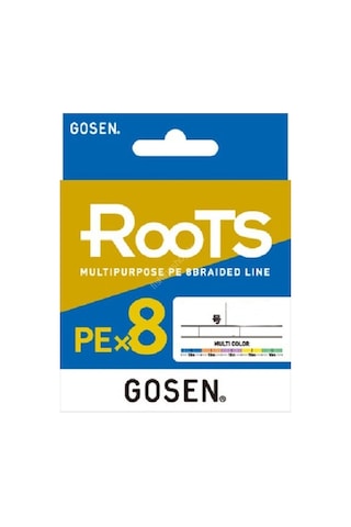 Gosen Roots 8b Multicolor 300m İp Misina 0,31mm 0,31mm