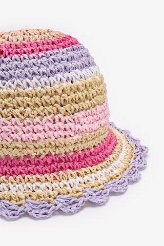 Penti Renkli Kız Çocuk Colorful Şapka Çok Renkli