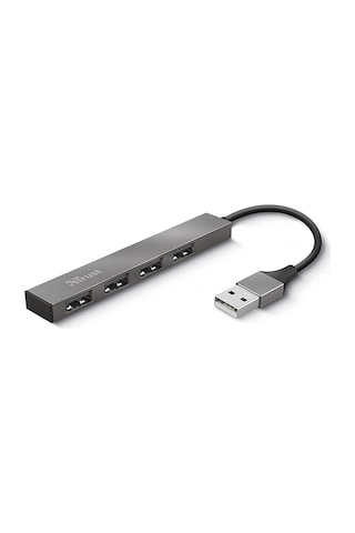 Trust 23786 Halyx Mini Usb 2 Hub Alüminyum 4 Bağlantı Noktalı Pc